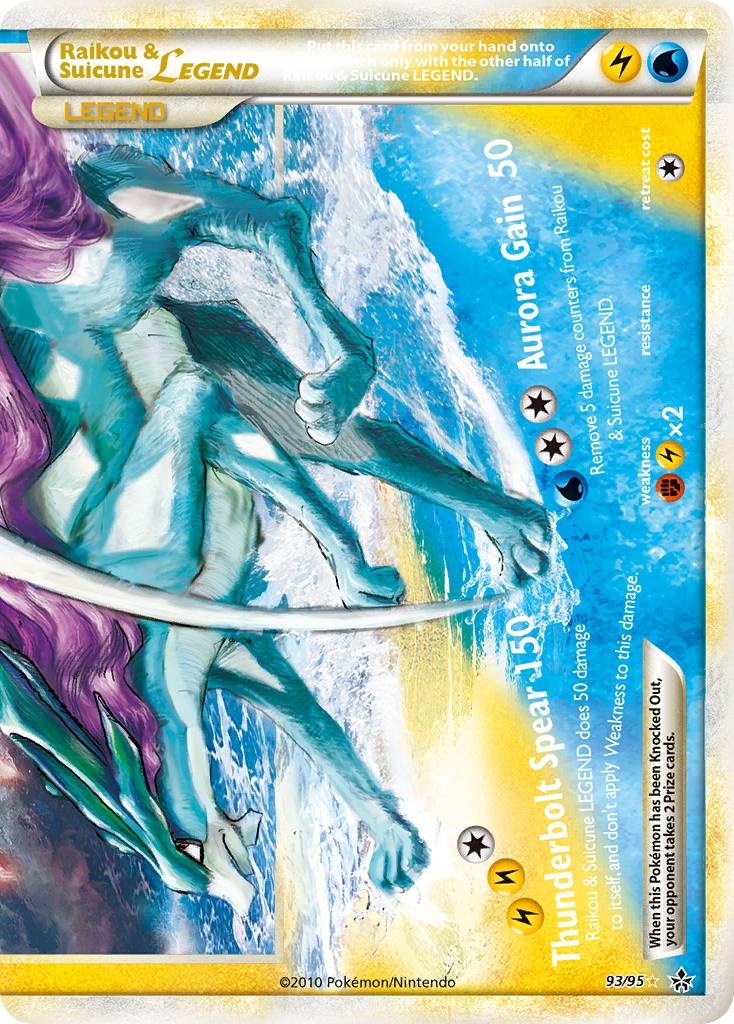 Raikou & Suicune LEGEND (English)