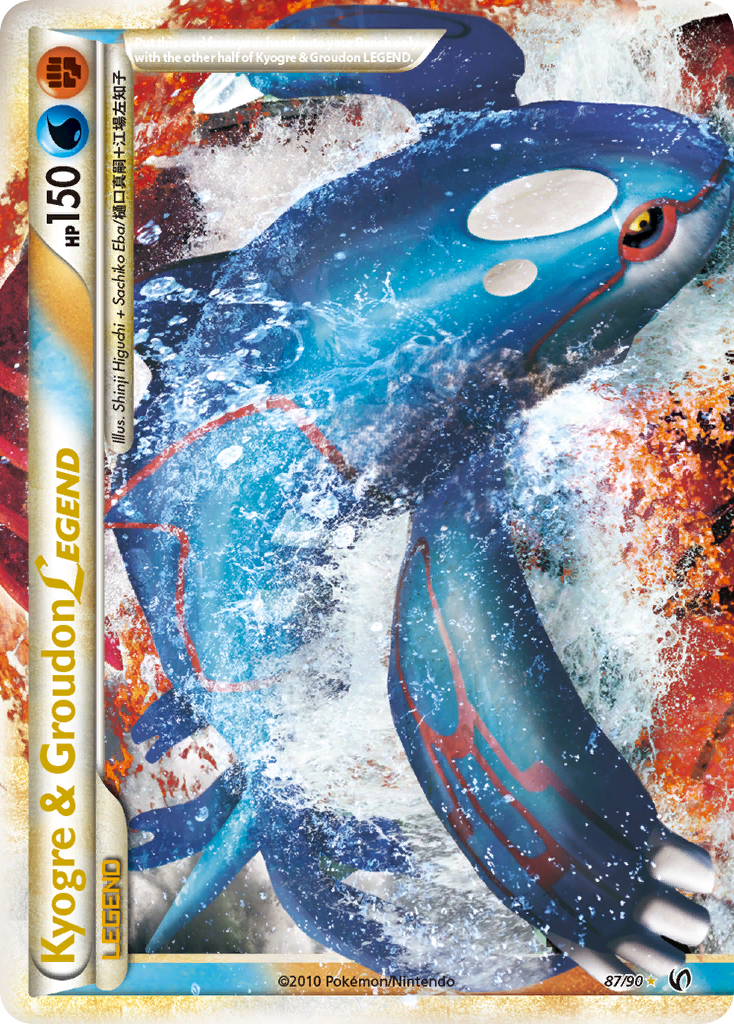 Kyogre & Groudon LEGEND (English)