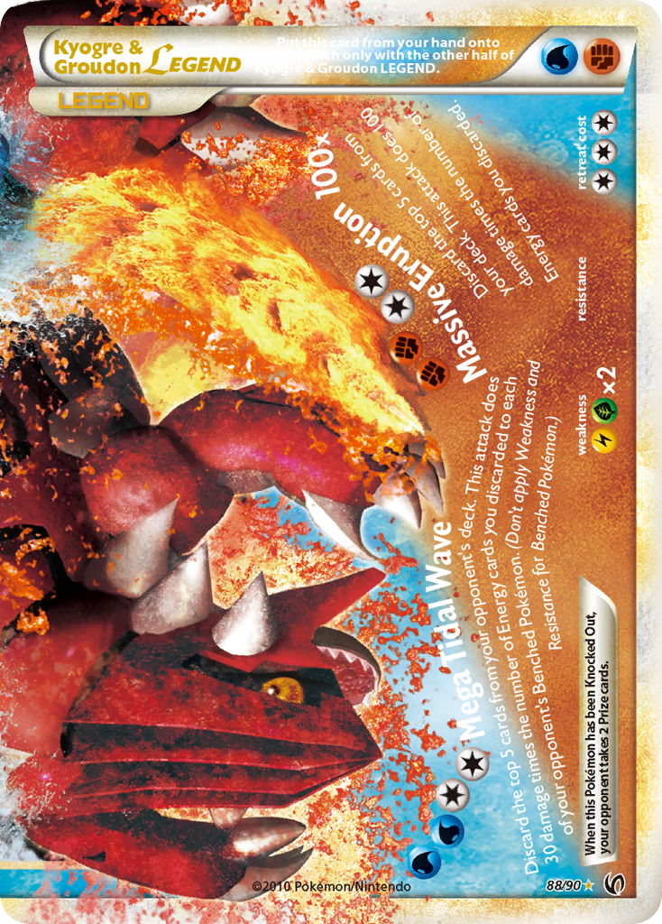 Kyogre & Groudon LEGEND (English)