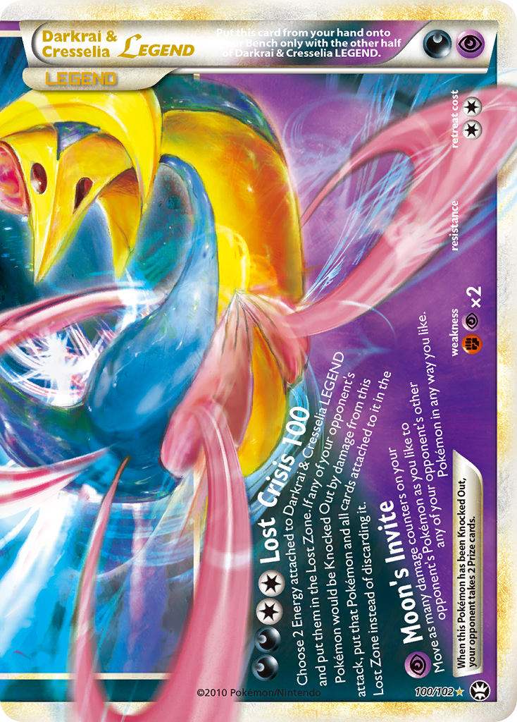 Darkrai & Cresselia LEGEND (English)