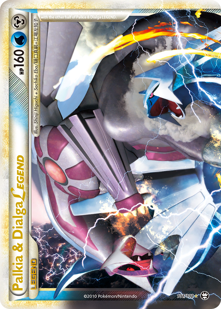 Palkia & Dialga LEGEND (English)