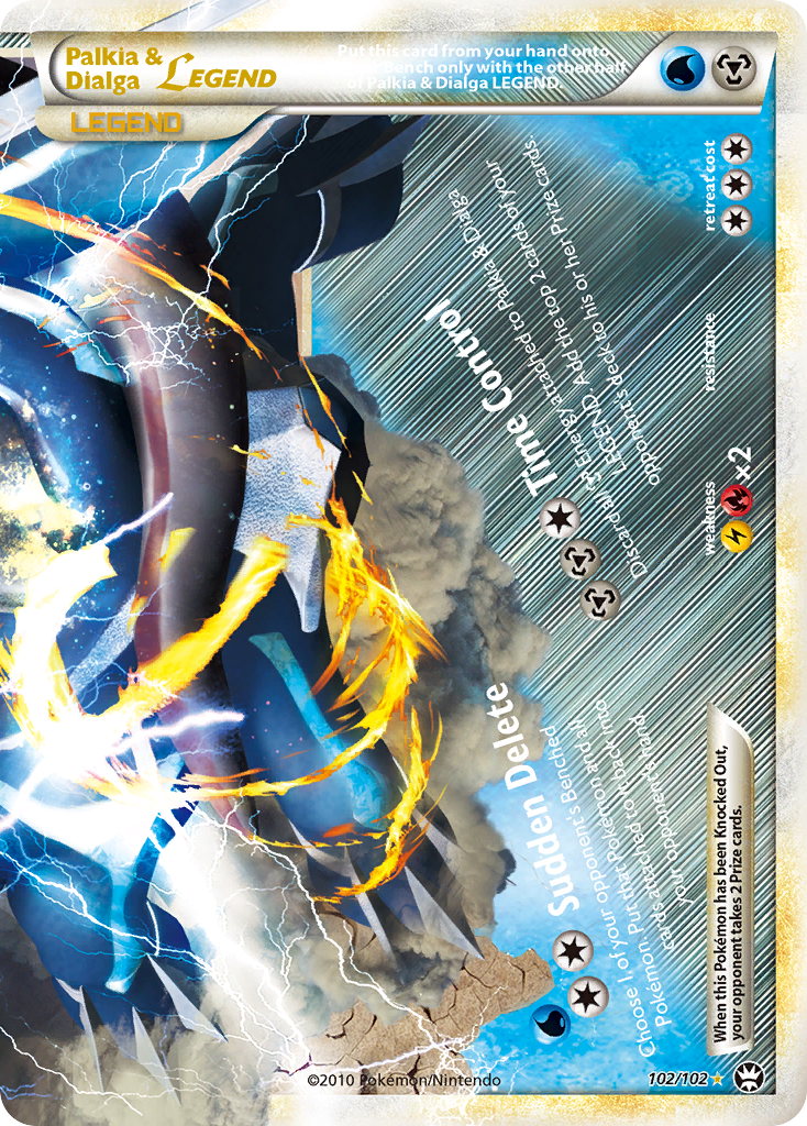 Palkia & Dialga LEGEND (English)