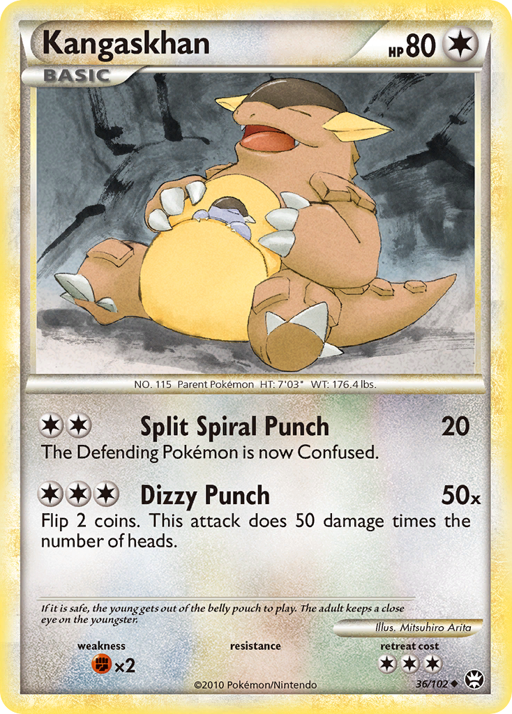 Kangaskhan (English)