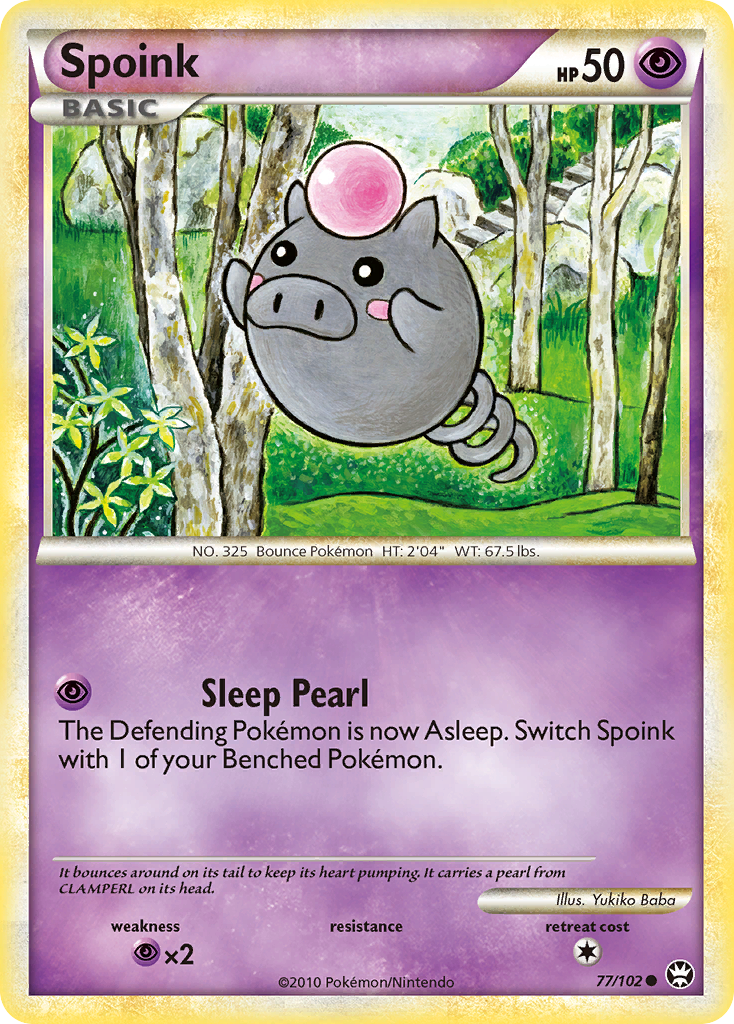 Spoink (English)