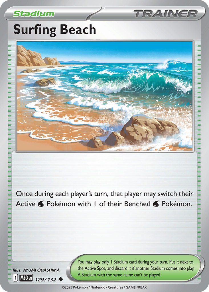 Surfing Beach (English)