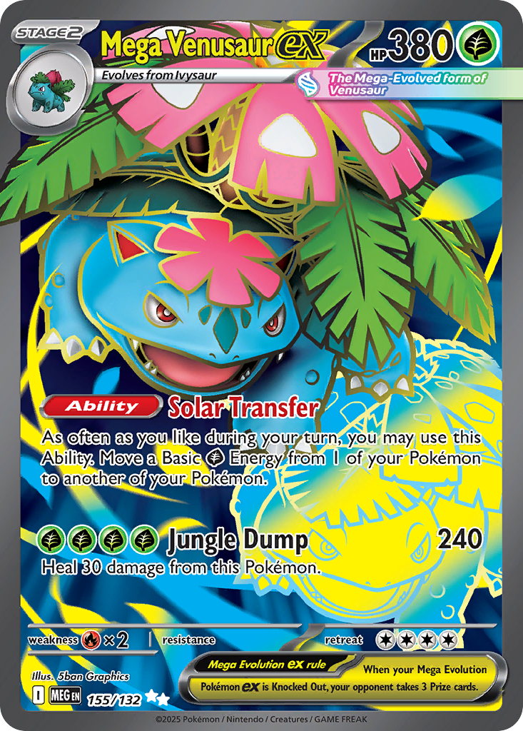 Mega Venusaur ex (UR) (English)