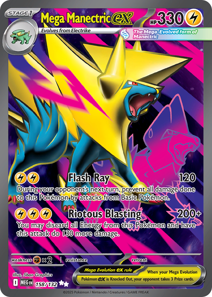 Mega Manectric ex (UR) (English)