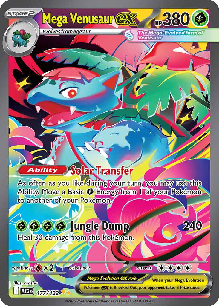 Mega Venusaur ex (SAR) (English)