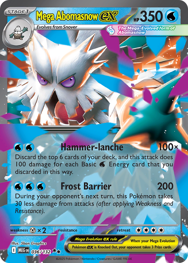 Mega Abomasnow ex (English)