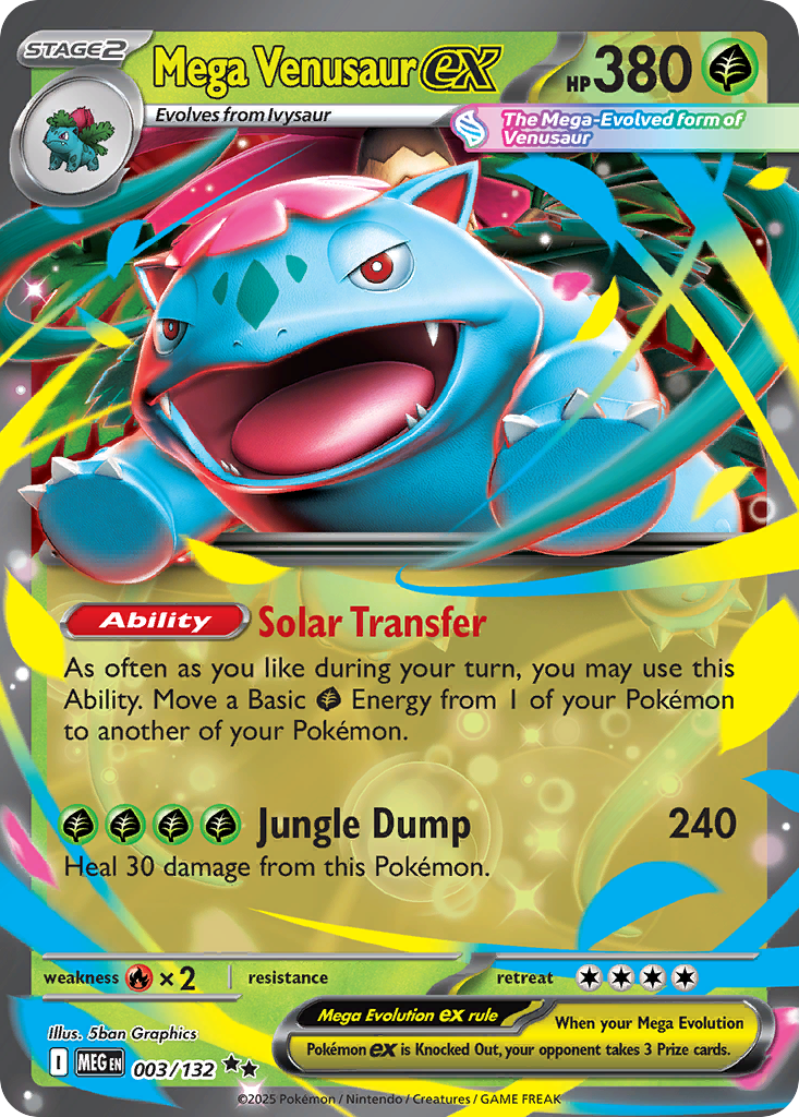 Mega Venusaur ex (English)