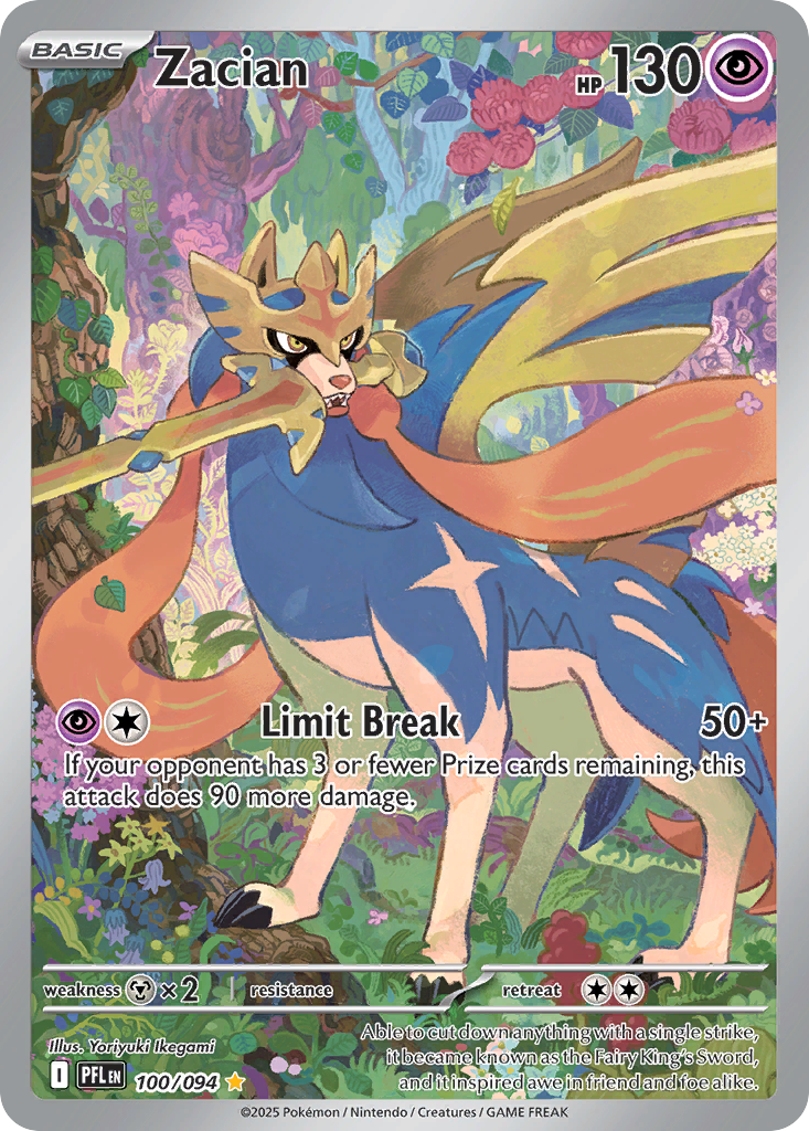 Zacian (IR) (English)
