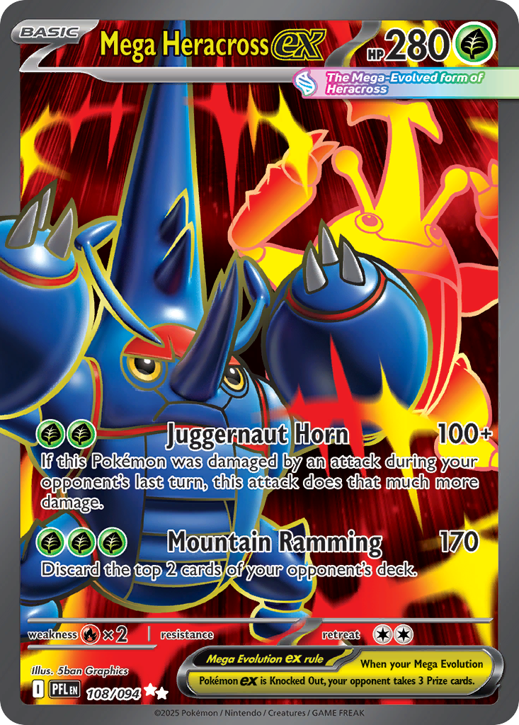 Mega Heracross ex (UR) (English)