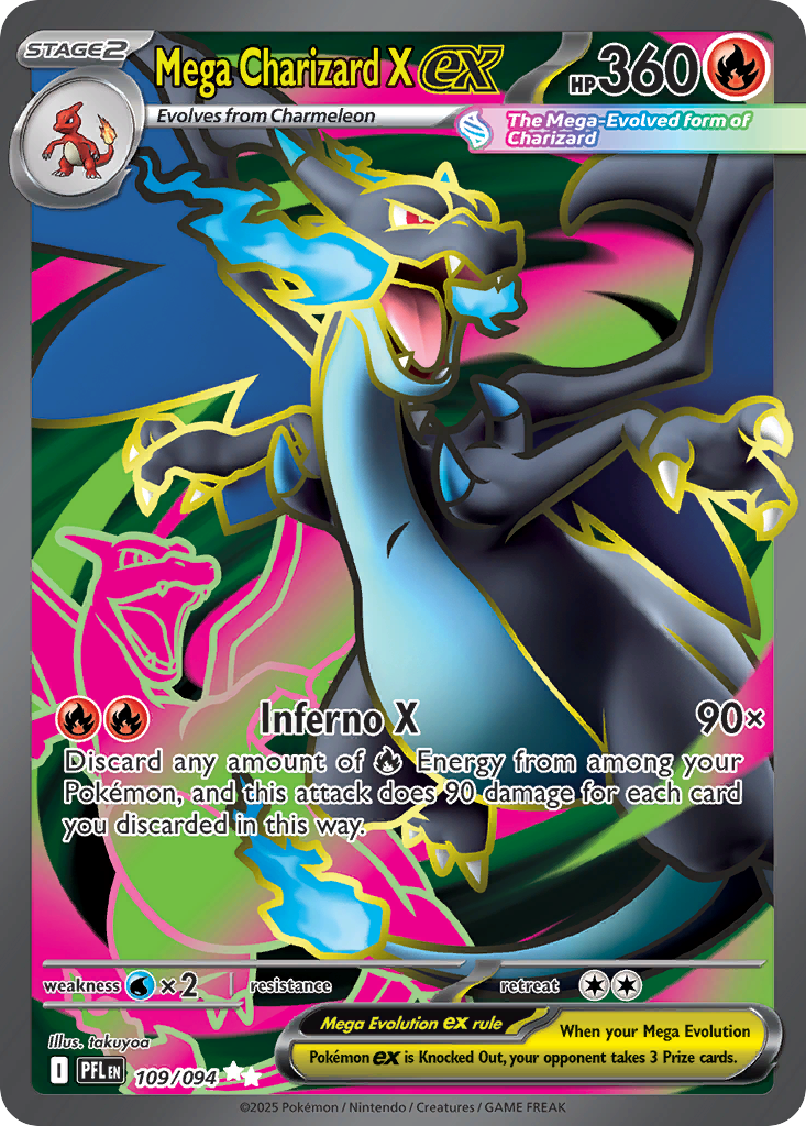 Mega Charizard X ex (UR) (English)