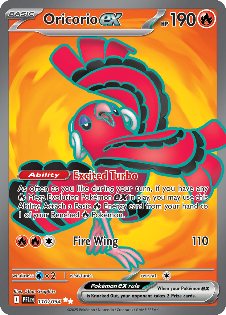 Oricorio ex (UR) (English)