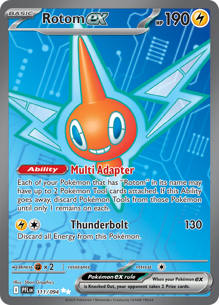 Rotom ex (UR) (English)