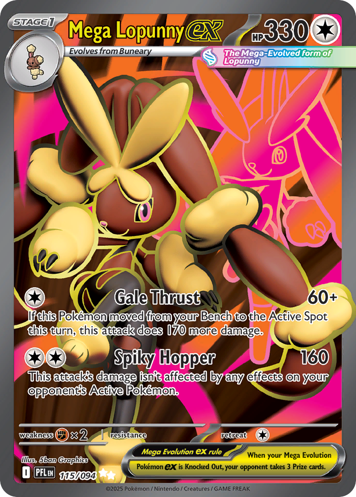 Mega Lopunny ex (UR) (English)