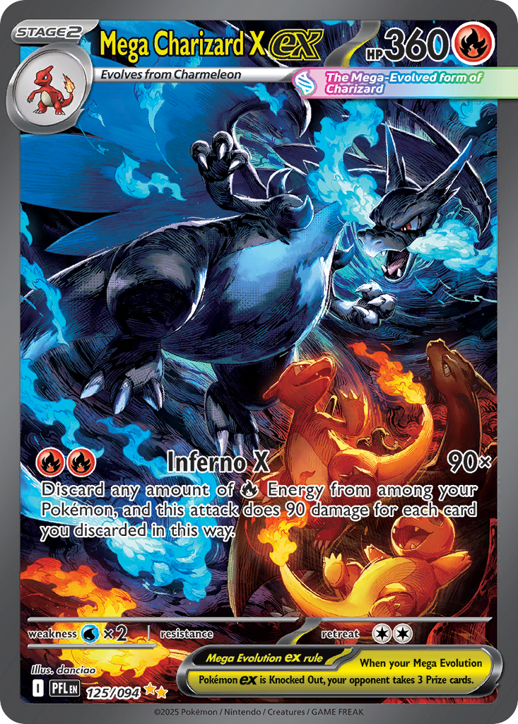 Mega Charizard X ex (SAR) (English)