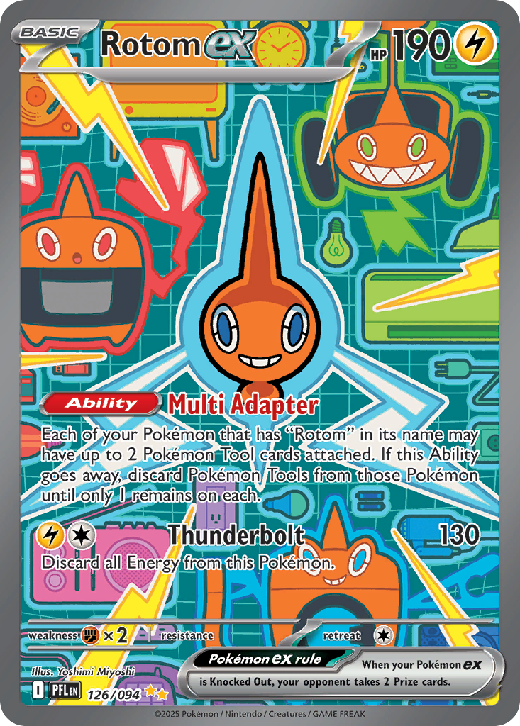 Rotom ex (SAR) (English)