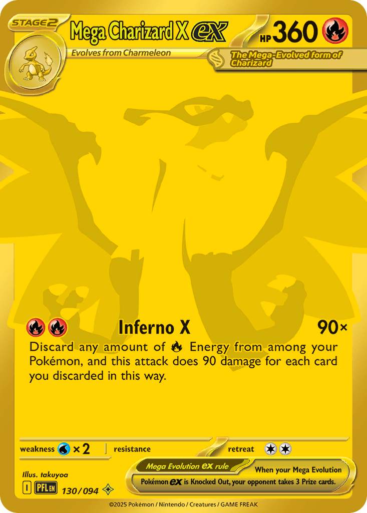 Mega Charizard X ex (English)