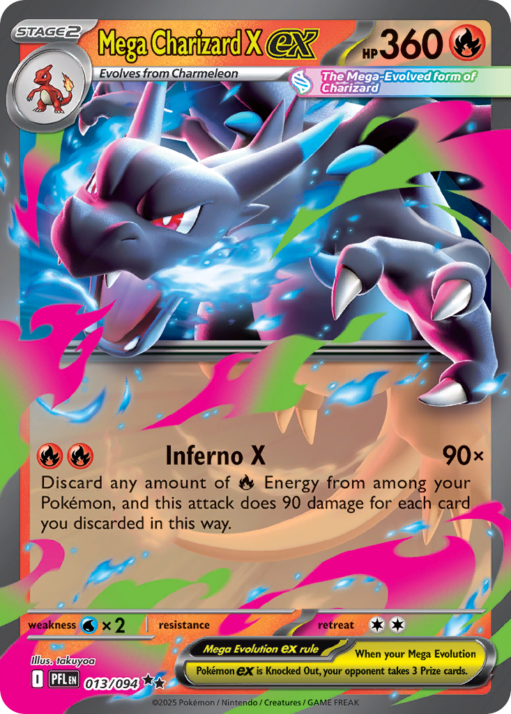 Mega Charizard X ex (English)