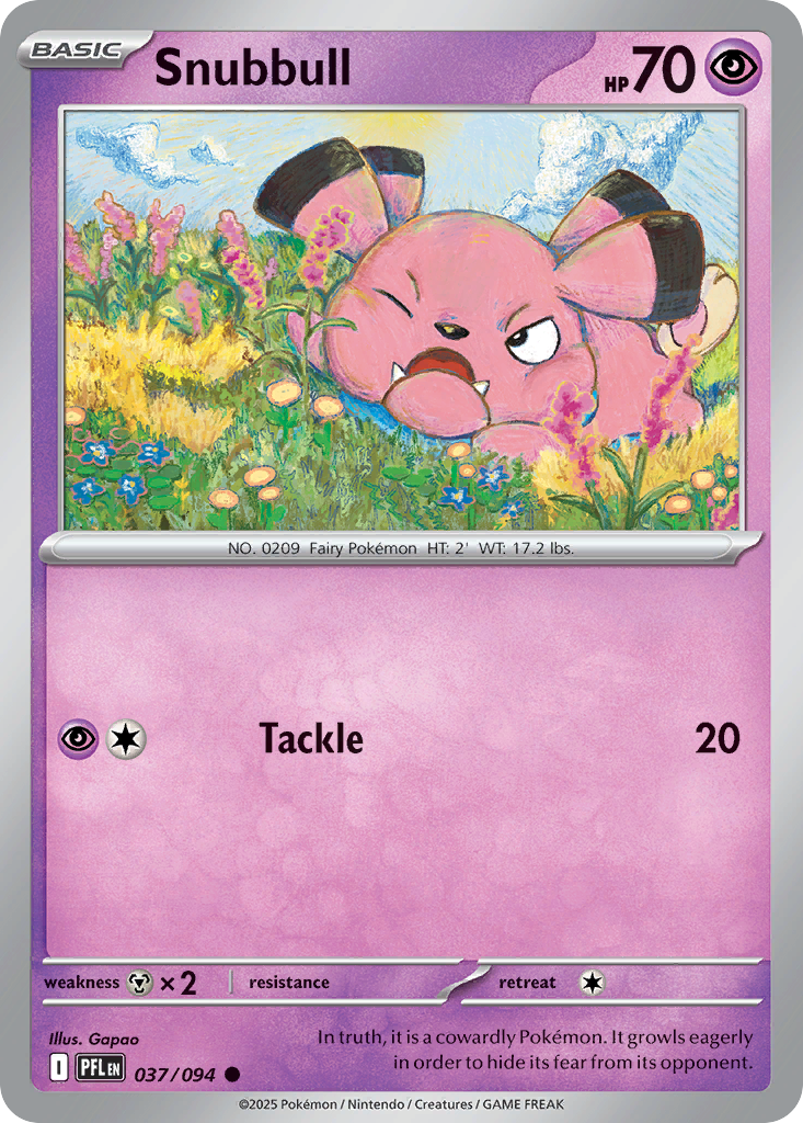 Snubbull (English)