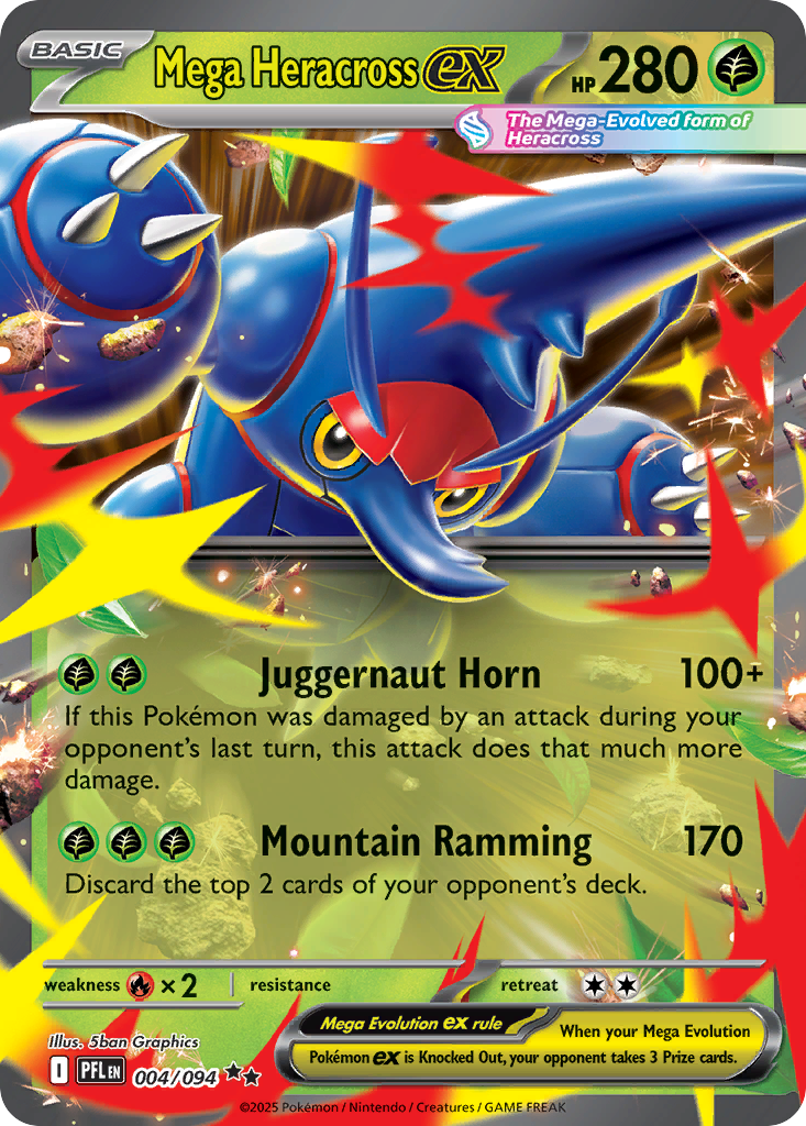 Mega Heracross ex (English)