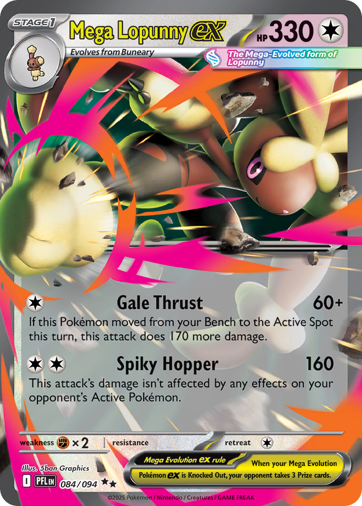 Mega Lopunny ex (English)