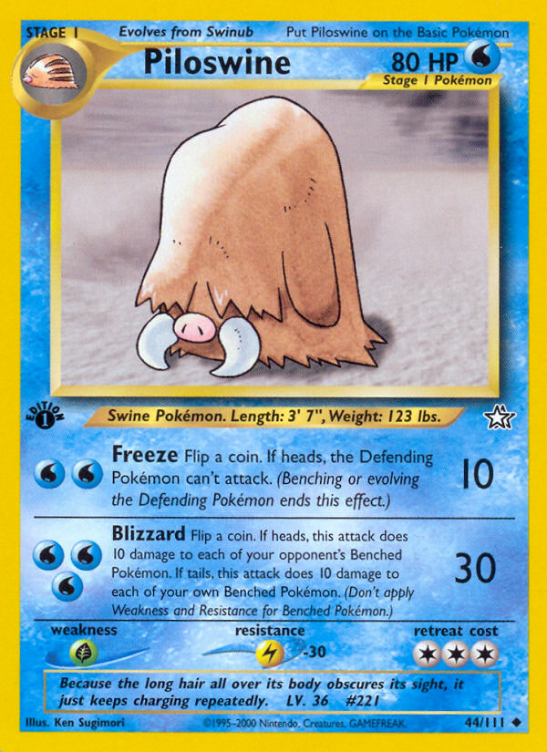 Piloswine (English)