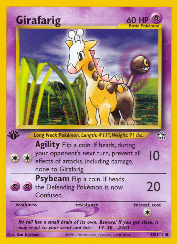 Girafarig (English)