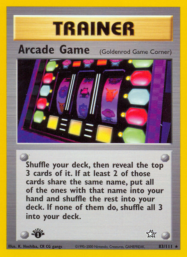 Arcade Game (English)