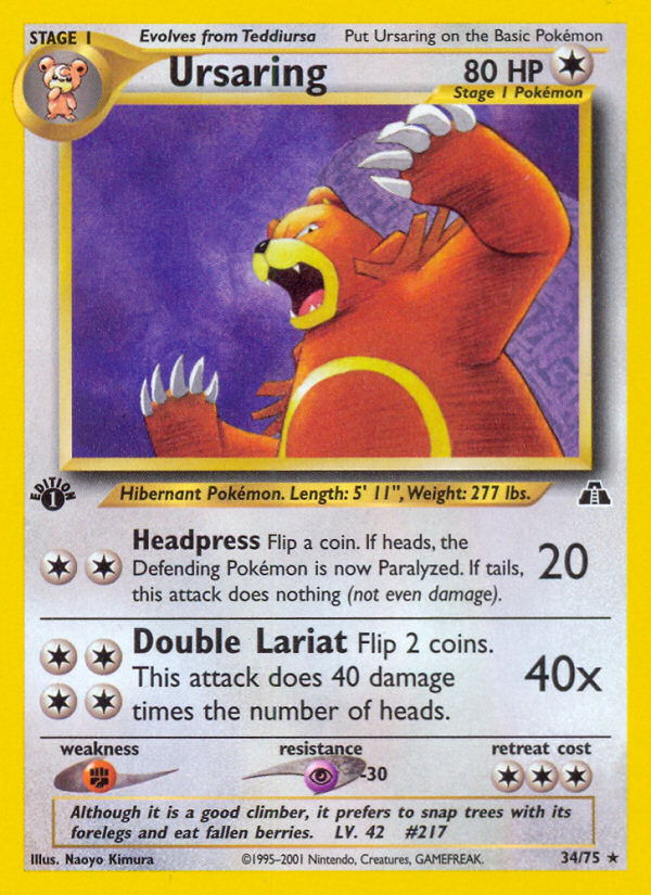 Ursaring (English)