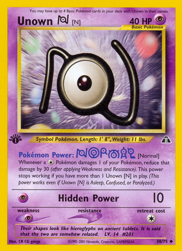 Unown [N] (English)