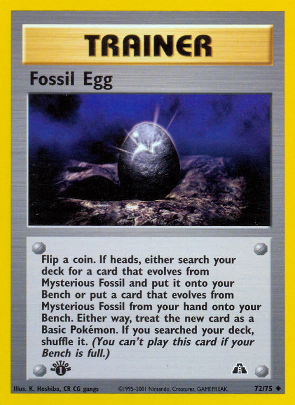 Fossil Egg (English)