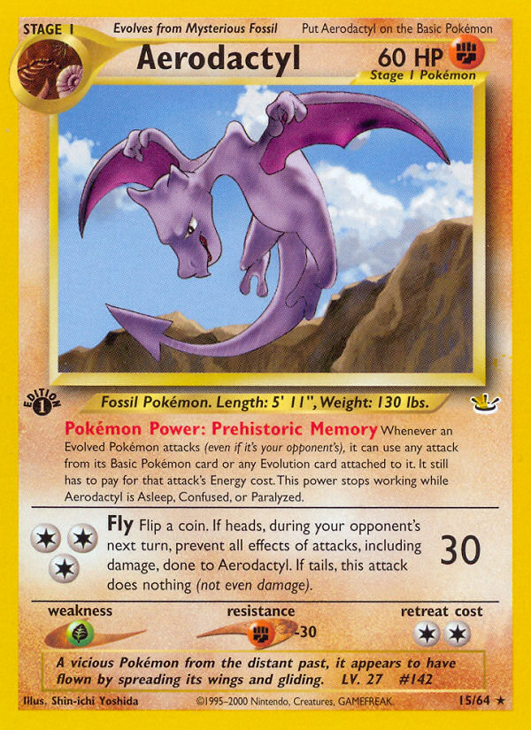 Aerodactyl (English)