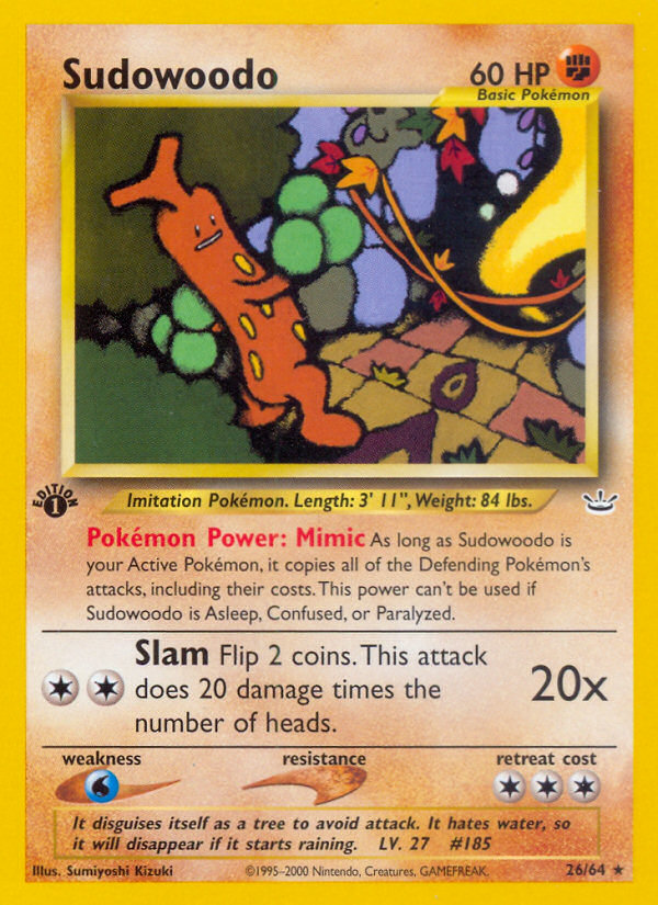 Sudowoodo (English)
