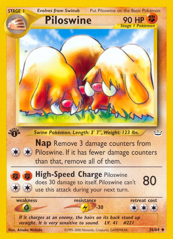 Piloswine (English)