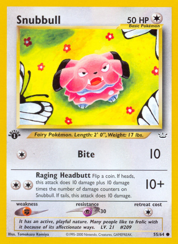 Snubbull (English)