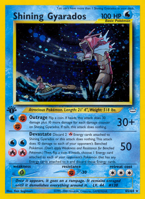 Shining Gyarados (English)