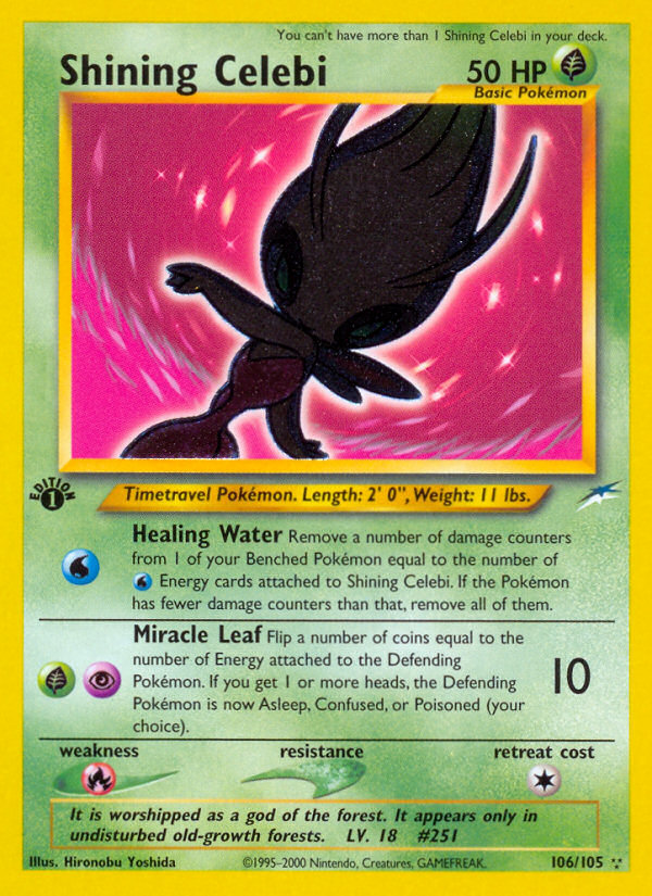 Shining Celebi (English)