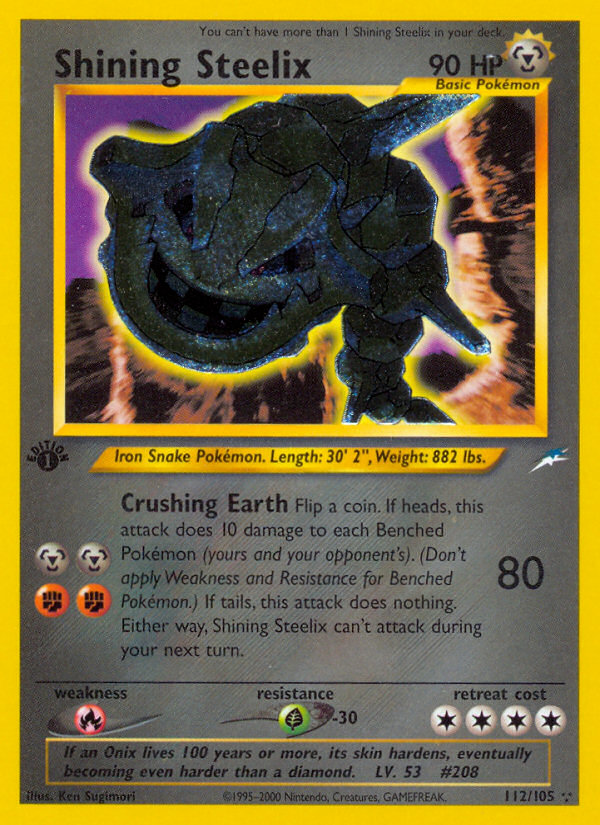 Shining Steelix (English)