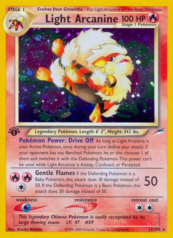 Light Arcanine (English)
