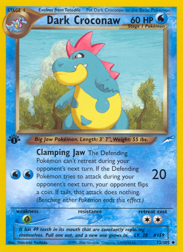 Dark Croconaw (English)