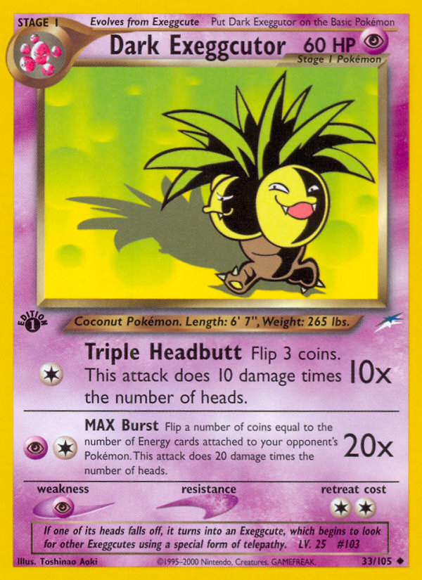 Dark Exeggutor (English)