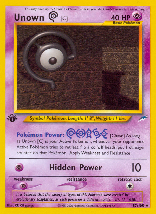 Unown [C] (English)