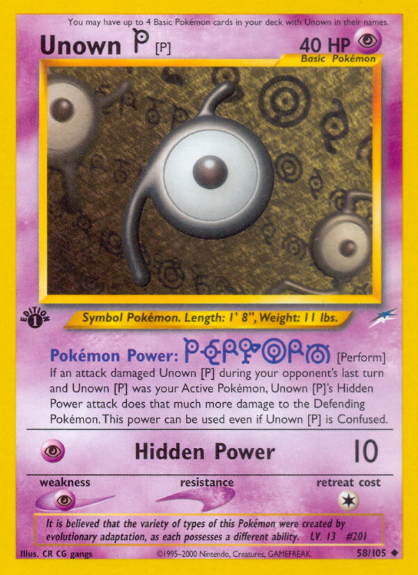 Unown [P] (English)