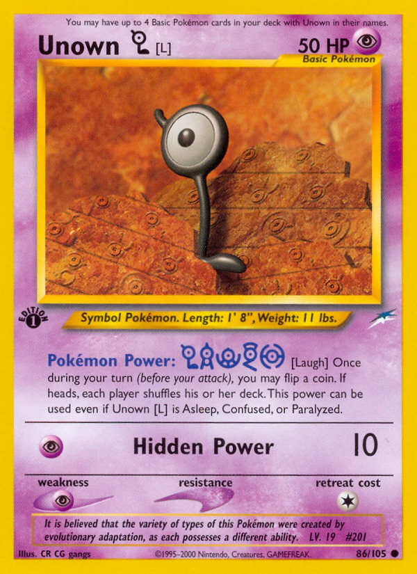 Unown [L] (English)