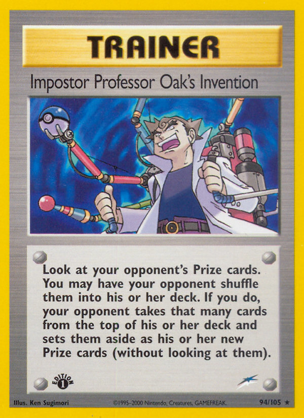 Impostor Professor Oak's Invention (English)