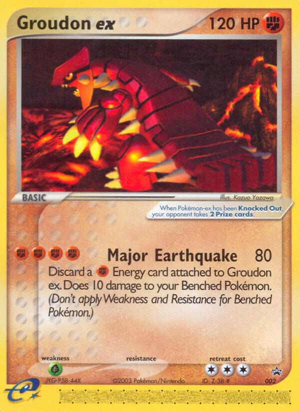 Groudon ex (English)