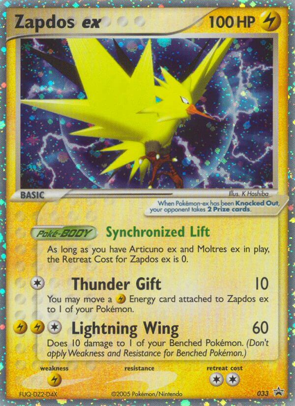 Zapdos ex (English)