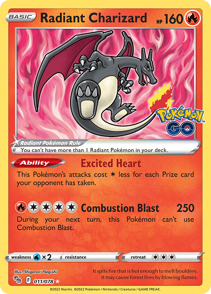 Radiant Charizard (English)